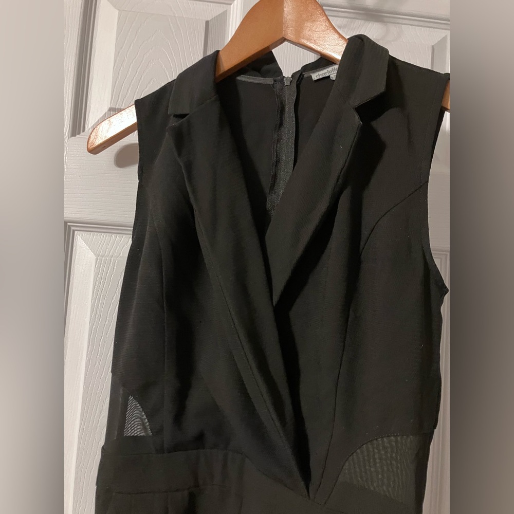 CHARLOTTE RUSSE Black Jumper, Size Small